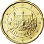 National side of Slovakia 20 cents coin