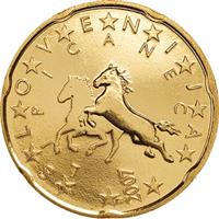 Image of Slovenia 20 cents coin