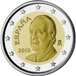 Obverse of Spain 2 euros 2014 - King Juan Carlos I de Borbon y Borbon