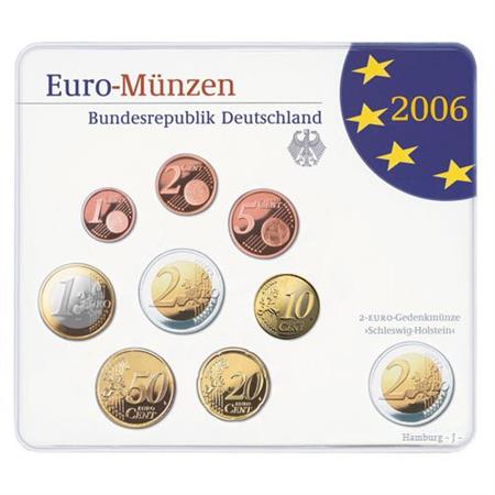 Obverse of Germany Official Blister - Mintmark J 2006