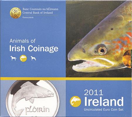 Obverse of Ireland Official Blister 2011