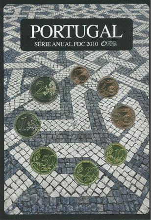 Obverse of Portugal Official FDC set 2010