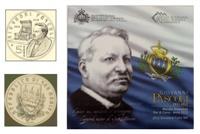 Obverse of Official Blister - Giovanni Pascoli KMS Set