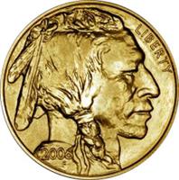 American Buffalo 50 Gold coin - Reverse