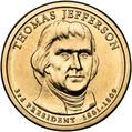 Jefferson Presidential Dollar