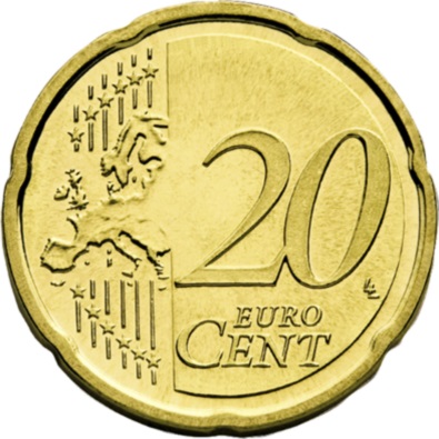 20 euro cent value