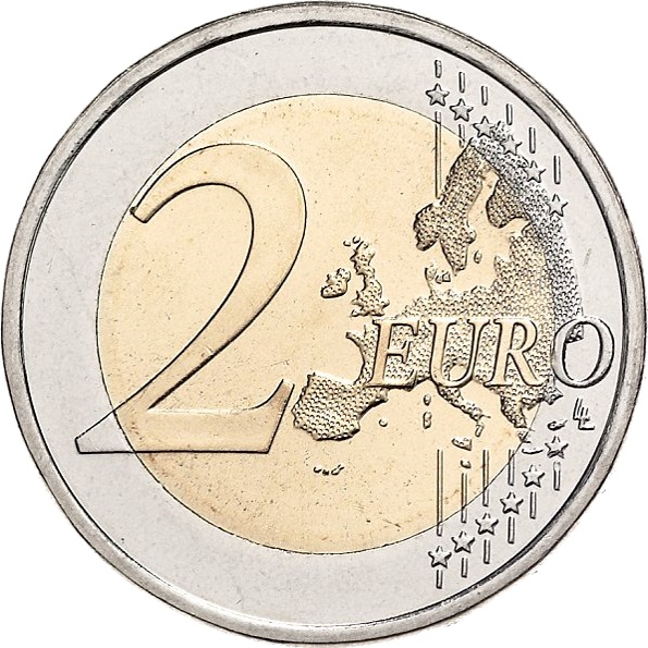 2 Euros Commémo. FRANCE 2009 - 10 ans EMU