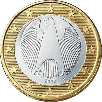 Germany 1 euro 2002 - &quot;G&quot; - Karlsruhe [eur464]